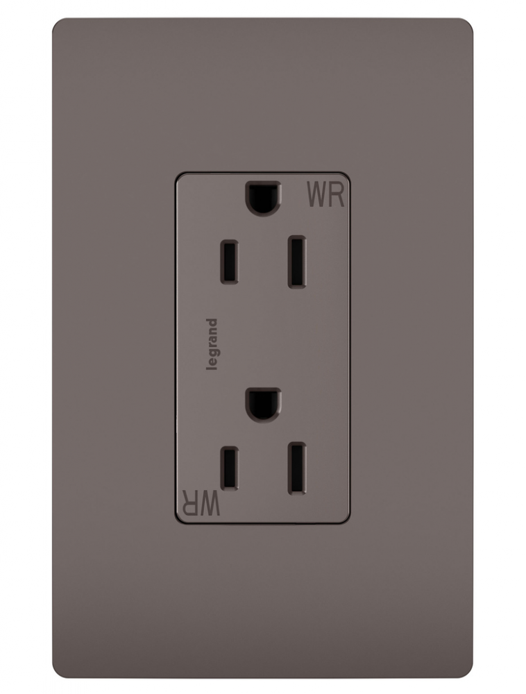 radiant Outdoor Outlet, Brown (10 pack) (10 pack)
