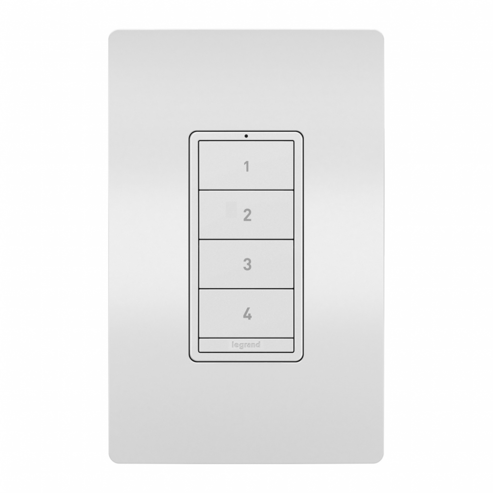 radiant Wireless Smart Scene Controller with Netatmo, White