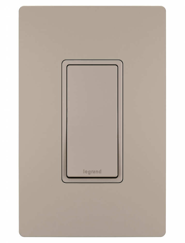 radiant 15A Single-Pole Switch, Nickel (10 pack) (10 pack)