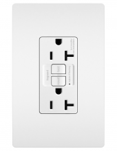 Legrand Radiant 2097TRAPLW - radiant Tamper-Resistant Sensitive Appliance Duplex 20A Duplex Self-Test GFCI Receptacles wt Safe