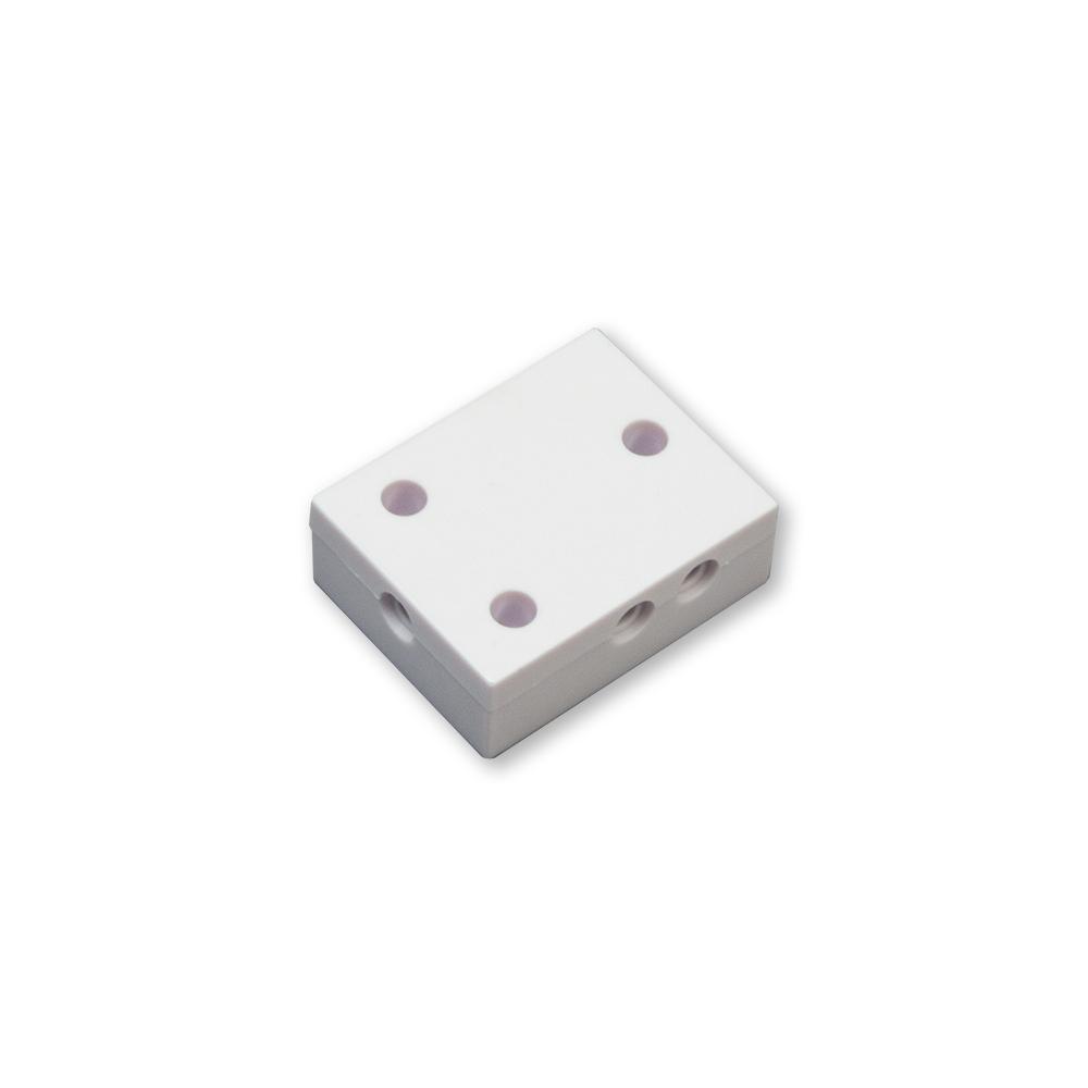 4" port splitter - black