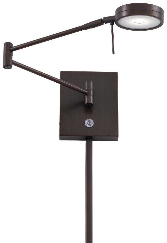GEORGE'S READING ROOM - 1 LIGHT LED PHARMACY WALL LAMP